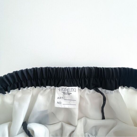 Yick Fung Fashion Collection Pleated Skirt Safari Midi Lined Elastic Waistband - Picture 8 of 8